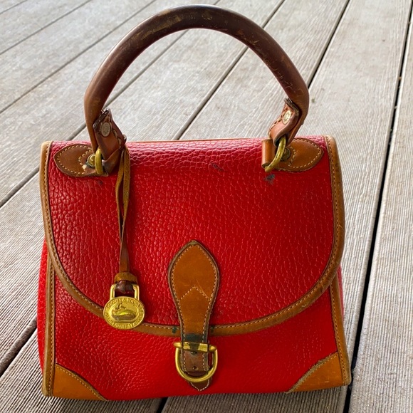 Dooney & Bourke Handbags - Vintage Dooney & Bourke leather tote bag